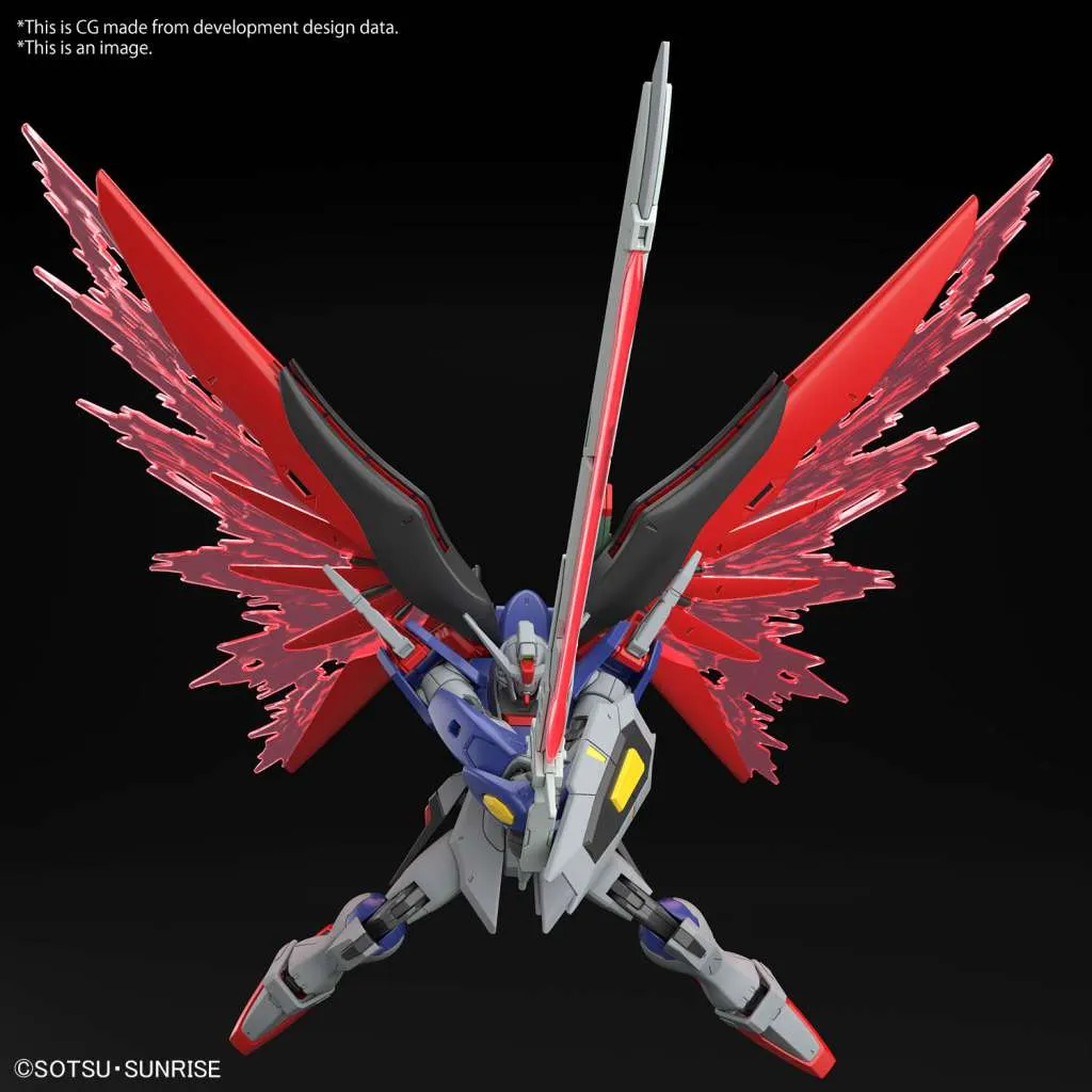 GUNDAM - HG 1/144 Destiny Gundam Spec II & Zeus silhouette - Model Kit